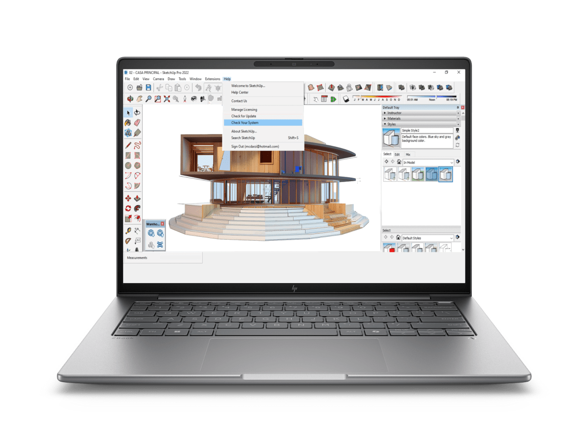 Laptop HP Workstation ZBook 8 G1i de 14 pulgadas, Windows 11 Pro, Intel Core Ultra 7, 16 GB, 512 GB SSD, GPU NVIDIA RTX™ 500 Ada Generation para lapt