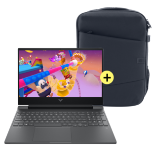 Laptop gaming VICTUS by HP 15-fb3031la, AMD Ryzen 7, 12 GB RAM, NVIDIA GeForce RTX 3050, 512 GB SSD, 15.6"" FHD, Windows 11 Home + Mochila HP para laptop Creator de 16,1"", Azul oscuro