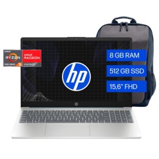 Laptop HP 15-fc0250la, AMD Ryzen 5, 8 GB RAM, 512 GB SSD, 15.6"" FHD, Windows 11 Home