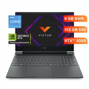 Laptop HP Gaming VICTUS 15-fa2009la, Intel Core i5, 8 GB, 512 GB SSD, 15.6, FHD Windows 11 Home