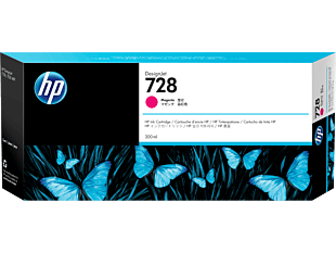 Cartucho de Tinta HP DesignJet 728 Magenta de 300 ml