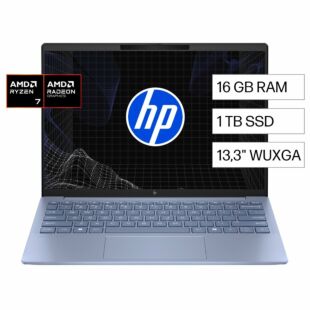 Laptop HP Pavilion Aero 13-bg0000la, Windows 11 Home Single Language, 13.3"", AMD Ryzen™ 7, 16GB RAM, 1TB SSD