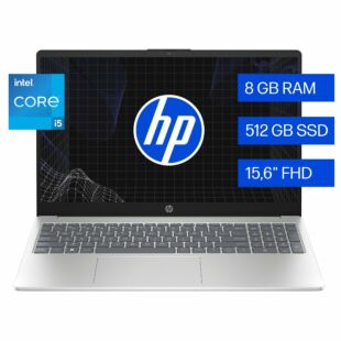 Laptop HP 15-fd0055la, Windows 11 Home Single Language, 15.6"", Intel® Core™ i5, 8GB RAM, 512GB SSD, FHD