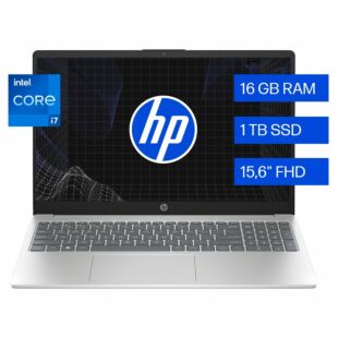 Laptop HP 15-fd0096la, Intel Core i7, 16 GB, 1 TB SSD, 15.6, FHD Windows 11 Home