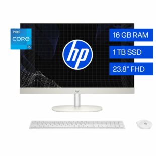 Todo en uno HP 24-cr0354la, Intel Core i5, 16 GB RAM, 1 TB SSD, 23.8"" FHD, Windows 11 Home