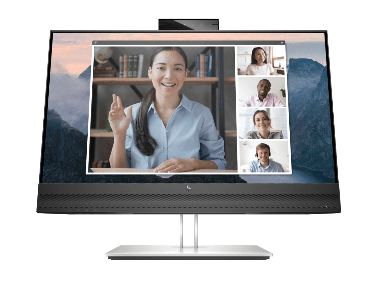 Monitor HP E24mv G4 FHD para conferencias, FHD, 50 a 60 Hz, 23.8", 169L0AA - 169L0AA