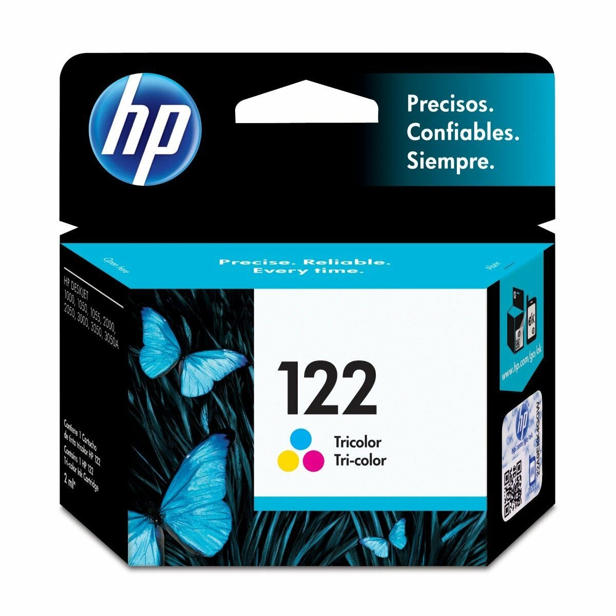 Cartucho de Tinta HP 122 CH562HL Tricolor Original 2050/3050