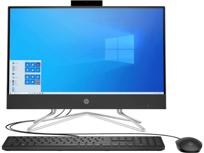 All in One HP 22-df0021la - 21.5-inch (54.61 cm) - Negro (140T4AA) - Center facing