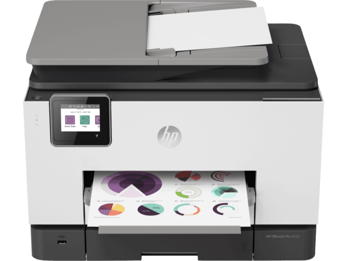 Impresora Multifuncional HP OfficeJet Pro 9020 (1MR69C) - Center facing