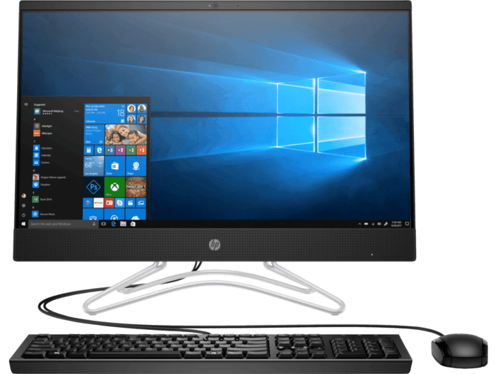 All in One HP 24-f008la - 23.8-inch (60.45 cm) - Negro azabache (3UR69AA)