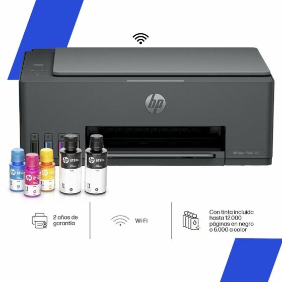 Impresora multifuncional HP Smart Tank 581 (4A8D4A)