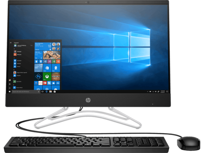 All in One HP 24-f109la - 23.8-inch (60.45 cm) - Negro (6GQ06AA)