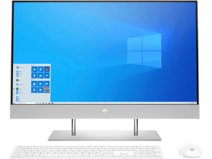 All in One HP 27-dp0004la - 27-inch (68.58 cm) - ‌Natural silver (7WS83AA) - Center facing