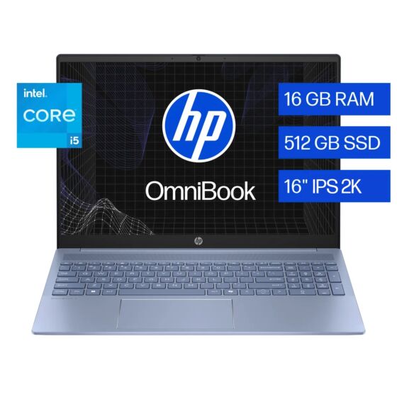 Laptop HP OmniBook 5 Laptop 16-ba1051la, 16