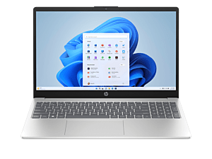 Laptop HP AI 15-fd2357la, Intel Core Ultra 5, 24 GB, 1 TB SSD, 15.6, Pantalla t&aacute;ctil, FHD Windows 11 Home - 15.6" - Plateado natural (D31T9LA)