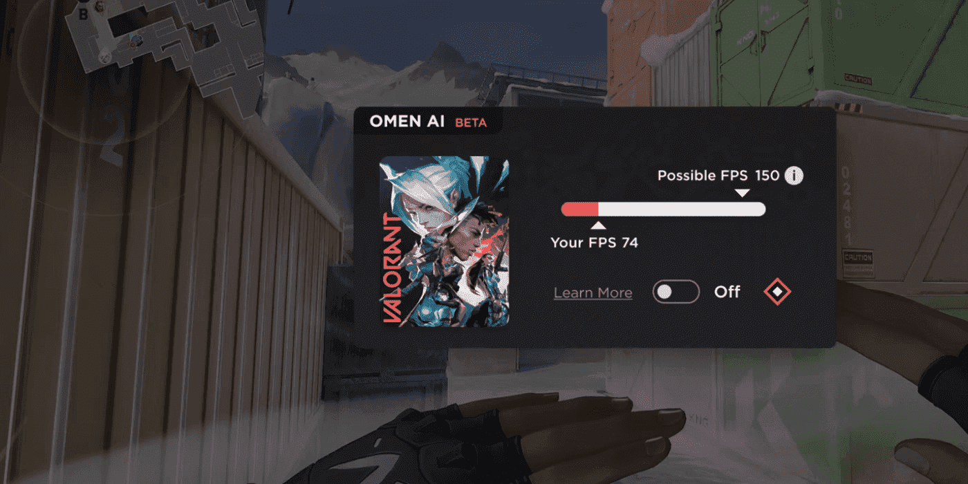 Sistema HP OMEN para juegos de realidad virtual