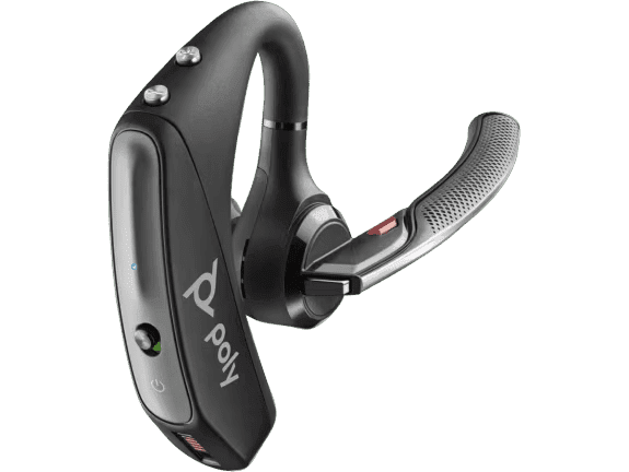 Auriculares HP con Bluetooth Poly Voyager 5200 USB-A + adaptador BT700 Ahora todos los lugares son perfectos para hablar