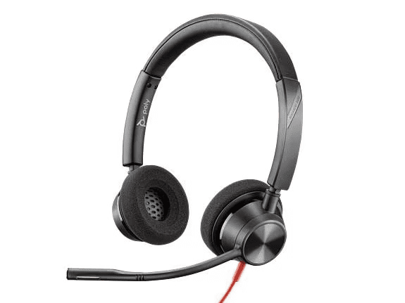 Auriculares est&eacute;reo USB-C Poly Blackwire 3320, Estilo, comodidad y calidad del audio